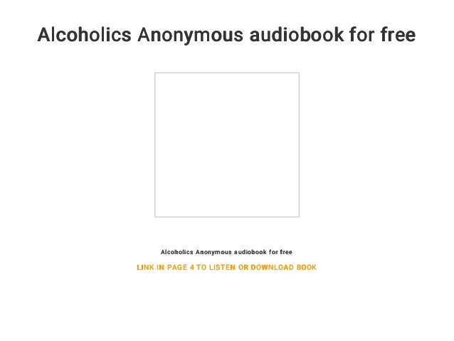 Alcoholics Anonymous Audio Book
